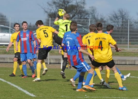 VfB St. Leon - TSV Obergimpern Landesliag RN 13.04.2013  (© Siegfried)